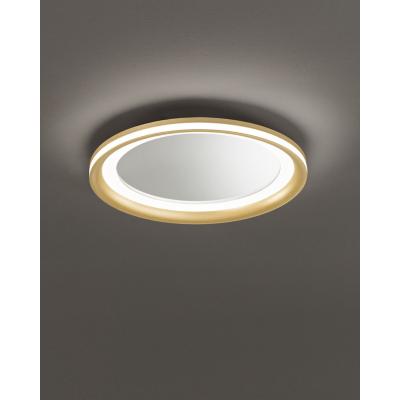 PLAFONIERA IN METALLO COL.ORO